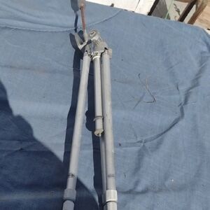 Adjustable Silver Tripod Stand